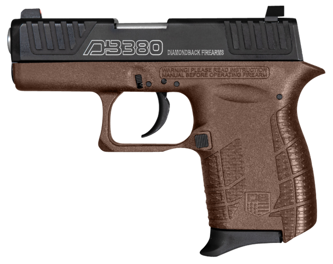 Diamondback DB380 Gen IV 380 ACP 2.8in 6rd Bronze Finish