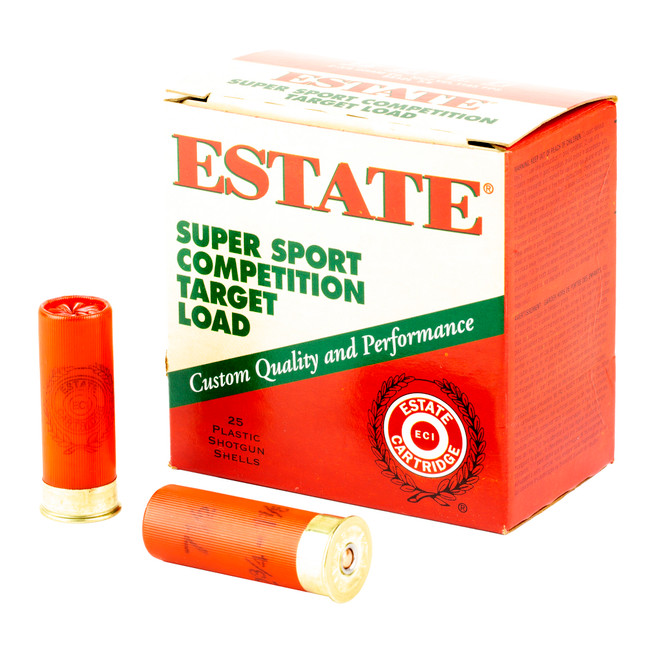 Federal Estate Super Sport 12 Gauge 7.5 Shot 1 1/8 Ounce 25 Rounds - SS12L75 - 604544252576