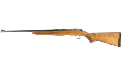 Ruger 8329 American  Full Size 22 LR 10+1 22" Satin Blued Satin Steel Barrel & Alloy Steel Receiver w/Integral Scope Mount, Fixed Wood Stock, Right Hand - 8329 - 736676083299