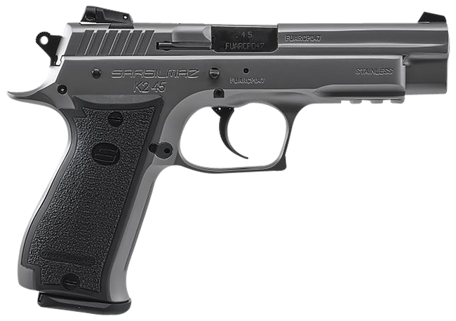 SAR USA K2 45 .45ACP Pistol 4.7" Barrel - Stainless | 10rd
