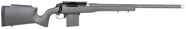 Proof Research 137857 Elevation MTR 2.0 6.5 PRC 22" Carbon Fiber Match Grade Threaded Barrel, Black Cerakote Steel Receiver w/Picatinny Rail, Black Granite Fixed Proof Carbon Fiber Stock,