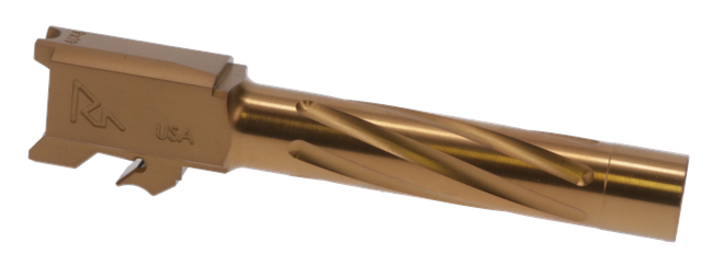 Rival Arms Precision V1 DropIn Barrel 9mm 4.25 S W M P Bronze PVD
