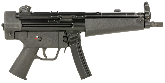 PTR 604 9CT Classic 9mm Luger 20+1 9" Black Nitride 3-Lug Threaded Barrel, Black Plastic Handguard, Black Polymer Grips Includes 2 Magazines, Cable Lock, Single Point Bungee Sling