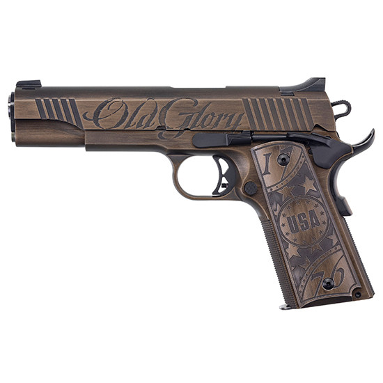 Auto Ordnance 1911 Old Glory .45 ACP 5in 7rd Burnt Bronze Distressed