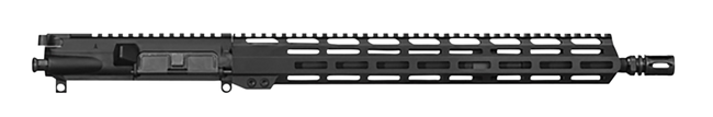 Del-Ton 5.56 Complete Upper 16in Mid Length Chrome Moly Barrel 15in M-LOK