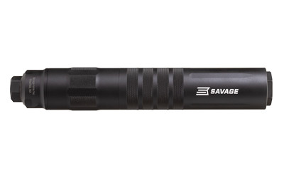 Savage Arms AC338 Suppressor .338 Lapua 5/8x24 Thread 10.9" Black - 11702 - 011356117021