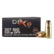 COR-BON Handgun Ammunition .357 SIG 125 gr DPX 1350 fps 20/box