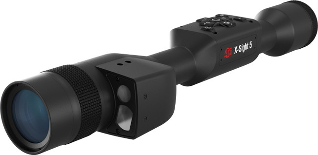 ATN X-Sight 5 LFR Night Vision Riflescope 3-15x30 Ballistic Calculator - DGWSXS3155LRF - 658175123316