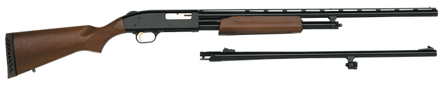 Mossberg 500 Combo Field/Deer 20 Gauge 24 Inch 5 Wood Stock & Forend