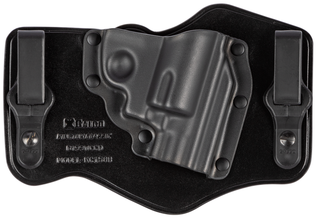 Galco KC158B KingTuk Classic IWB Black Kydex/Leather UniClip Fits S&W J Frame Fits Charter Arms Undercover Right Hand