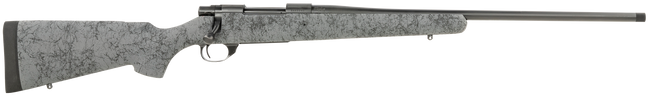 Howa HHS43161 M1500 HS Precision 308 Win 5+1 22" Threaded Barrel, Black Metal Finish, Gray Black Webbed Fixed HS Precision Stock