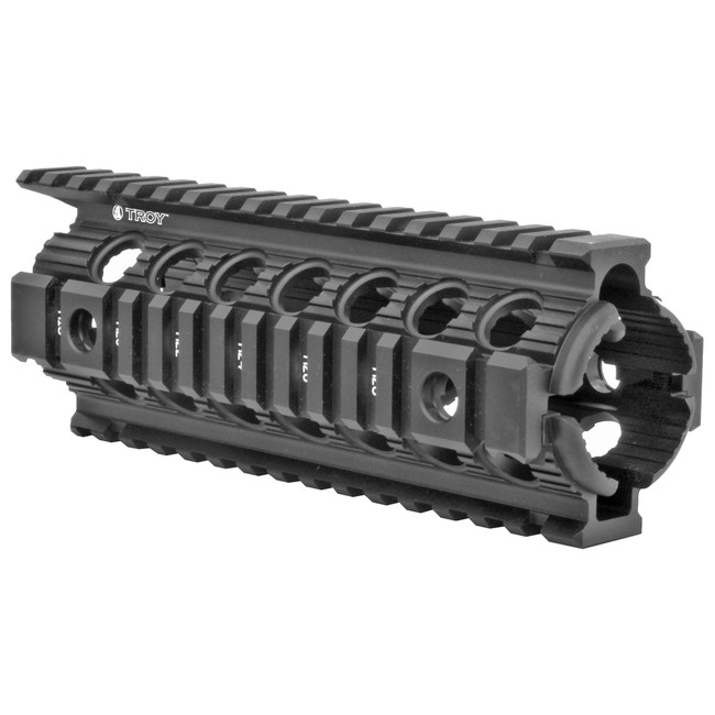 Troy Sraididd7bt00 Battle Rail DropIn 7 Inch Aluminum for M16 M4 AR15 - SRAIDIDD7BT00 - 812699017609