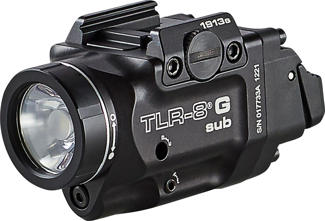 Streamlight Tlr-8 G Sub Gun Light Green Laser 500 Lumens 1913 Short Rail - 69438 - 080926694385