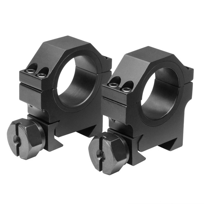Ncstar 30mm 0.9in HD Weaver Rings Medium Height 1in Inserts Scope Mounts