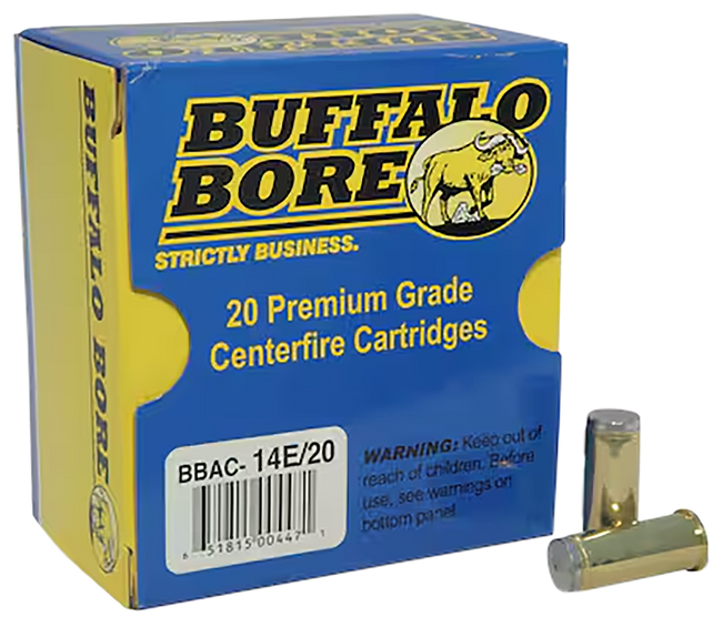 Buffalo Bore Ammunition 14E20 Anti-Personnel Strictly Business 44S&W Spl 200gr Hard Cast Wadcutter 20 Rounds