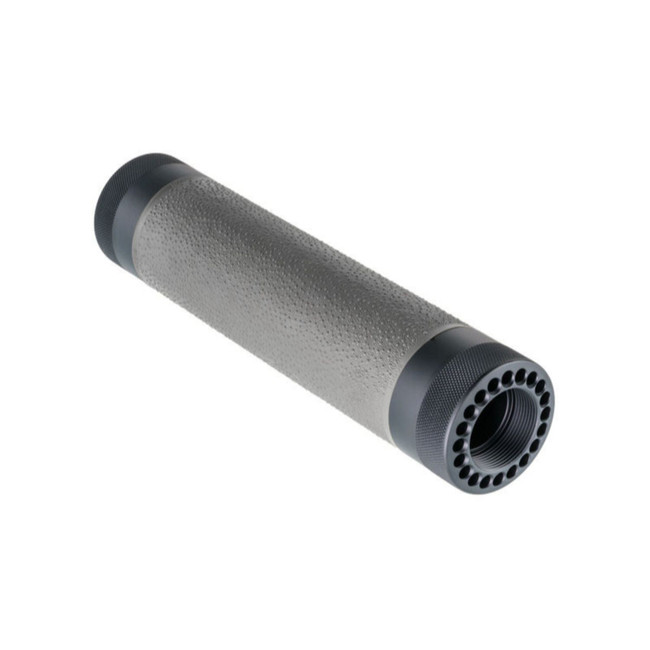 Hogue AR15 M16 Mid Length Free Float Forend Gray Gripping