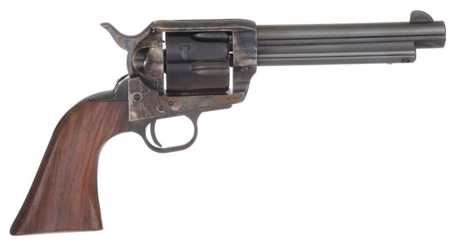 Taylor's 1873 SA Army Grip Handgun .357 Mag 6rd Capacity 5.5" Barrel Black with Walnut Grip