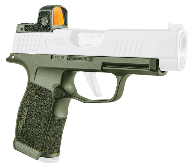Sig Sauer Romeo Zero Grip Mod Kit OD Green 1x24mm 3 Moa Red Dot for Sig P365XL