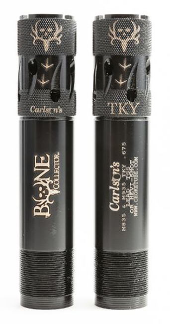 Carlson's Choke Tubes 80160 Bone Collector  12 Gauge Turkey Extended Ported 17-4 Stainless Steel                                                                                                        