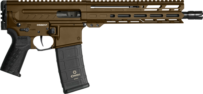 CMMG Dissent MK4 9mm Luger 10.50" 33+1 Midnight Bronze