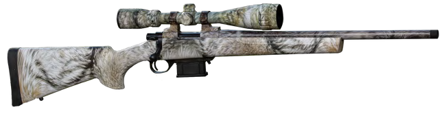 Howa HMA70722FY M1500 Mini Action Full Size 7.62x39mm 5+1 20" Yote Heavy Barrel, Yote Drilled & Tapped Steel Receiver, Yote Fixed HTI Synthetic Stock, Nikko Stirling GamePro 4-12x40mm