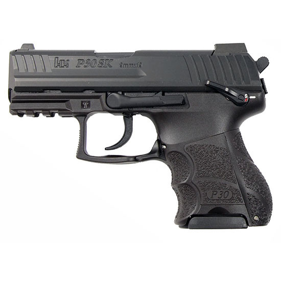 HK P30 SK, 9mm Luger, 3.2in. Barrel, 10rd, Thumb Safety, Night Sights - Black (HK 81000089)