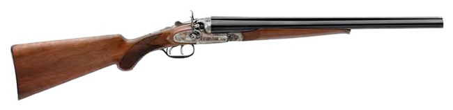 Pedersoli Wyatt Earp 12GA, 20in. Barrel, 2rd, Walnut Stock & Forend - Black (S.707-012)
