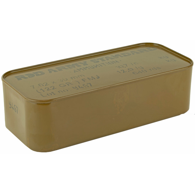 Red Army Standard 7.62x39mm Full Metal Jacket 123 Grain 640 Rounds