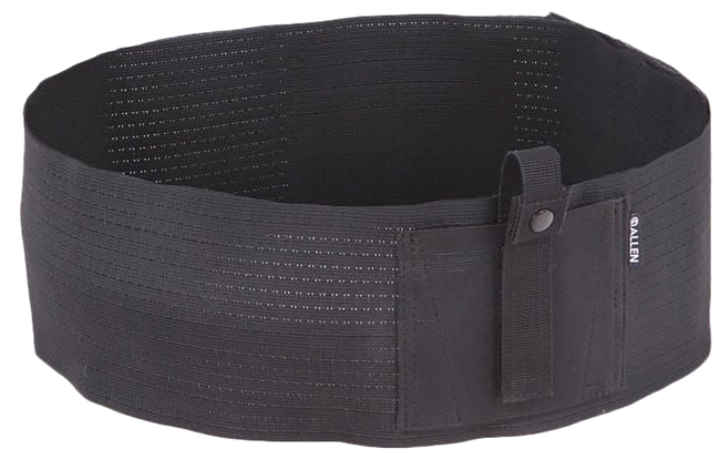 Allen 44251 Hideout Belly Band Holster 46"-60" Elastic Black XL-3XL