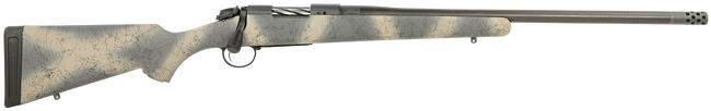 Bergara B-14 Ridge Carbon Wilderness 6.5 Creedmoor 24 in Woodland Carbon Sniper Grey