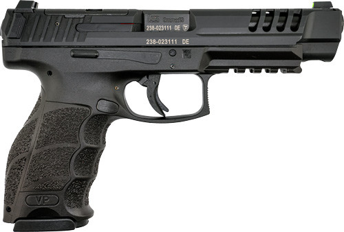 HK VP9 L-B, 9mm Luger, 5in. Barrel, 10rd, Optics Ready, Lightening Cuts - Black (81000738)