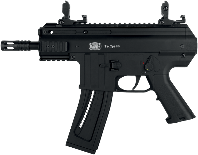 Blue Line Solutions 4150060 TacOps Pk 22 LR 22+1/110+1 5" Black Anodized Steel Barrel, Picatinny Rail Receiver, Black Aluminum Frame w/Picatinny Rail