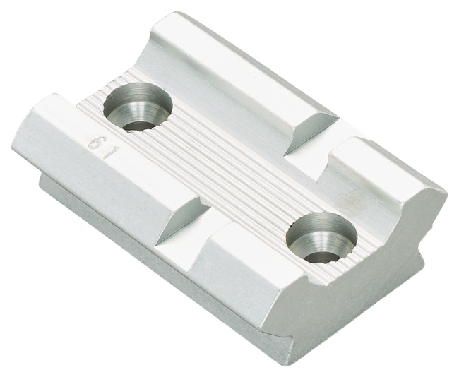 Weaver Aluminum Top Mount 61-S Silver Base for Various Firearm Models