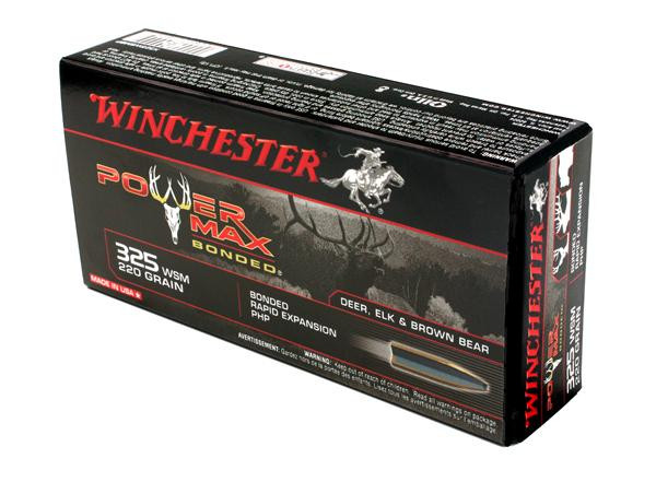 Winchester 325 WSM Protected Hollow Point 220 Grain 20 Rounds