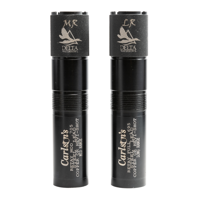 Carlson Delta Waterfowl Choke Retay MR LR 12ga 2 Pack