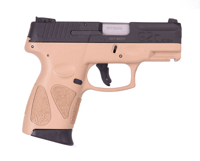 Taurus G2C 40 S&W 3.2 Inch 10 Rounds Tan/FDE Semi Auto Pistol