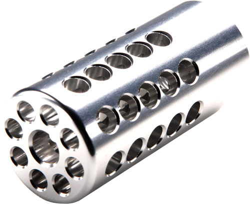 Tactical Solutions Tacsol Compensator 22LR 1/2x28 Aluminum Silver