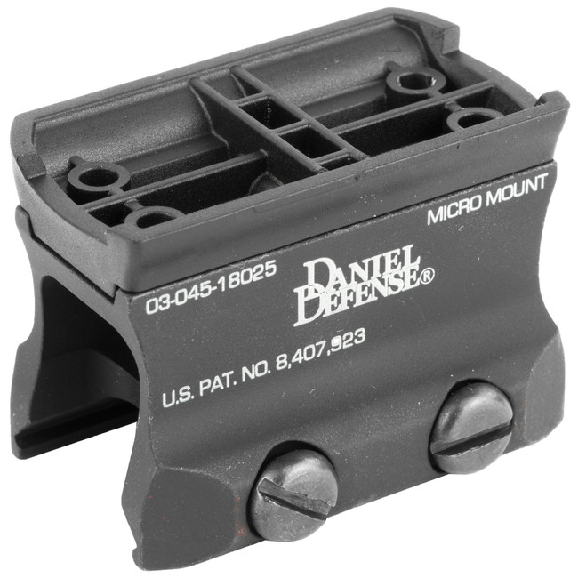 Daniel Defense Micro Mount Picatinny Lower 1/3 Adapter Optic Base - 0304518025 - 815604015462