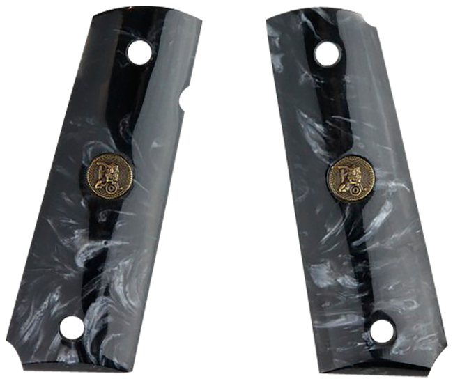 Pachmayr Custom Grip Simulated Pearl Panels for 1911 Ambidextrous Safety