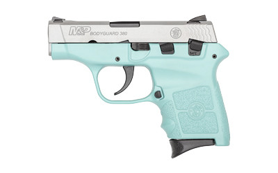 Smith & Wesson M&P Bodyguard 380 ACP 2.75 inch 6 Rounds Robins Egg Blue - 14023 - 022188895650