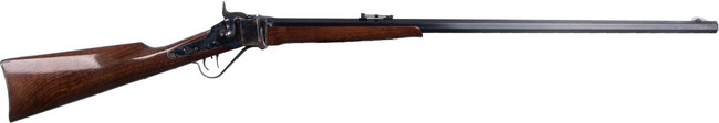 Cimarron 1874 Sharps Sporting Rifle 45-70 Govt 32 in.Walnut Octagon Barrel - AS150 - 814230101044