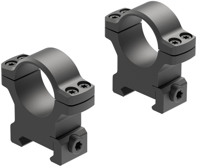 Leupold BackCountry Cross Slot Scope Rings 1 in High 7075 T6 Aluminum