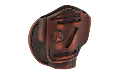 1791 Gunleather 3WH3VTGA 3-Way  IWB/OWB Size 03 Vintage Leather Belt Loop Fits Ruger LC9 Fits Glock 26 Ambidextrous Hand - 3WH3VTGA - 816161023082