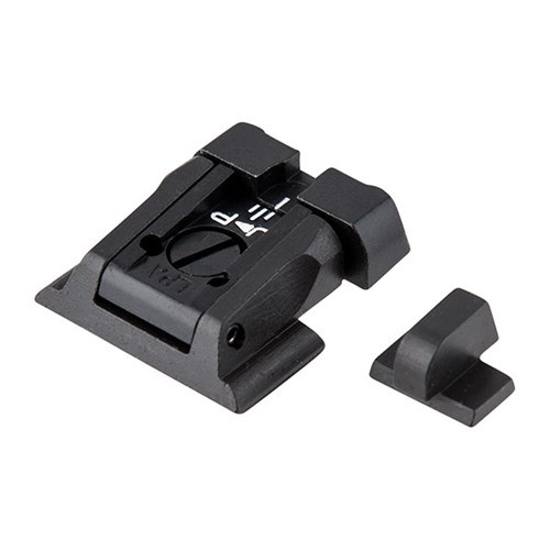 S&W M&P WHITE DOT ADJUSTABLE SIGHT SET