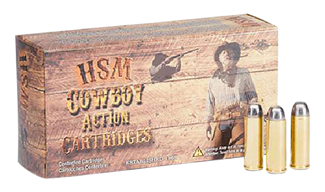 HSM 383N Cowboy Action  38 Special 148 gr Semi Wadcutter 50 Rounds