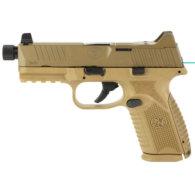 FN 509 Midsize Tactical 9mm Luger 4.5" 10 Rounds Flat Dark Earth Optic Cut