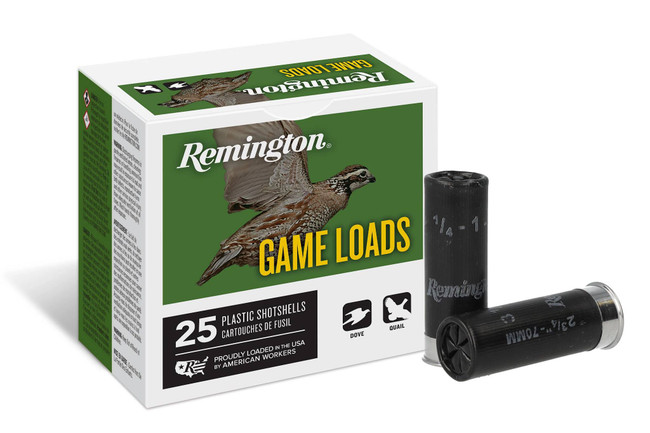Remington Lead Game Load 16 Gauge Lead Shot 1 Ounce #8 25 Rounds - 20038 - 047700040103