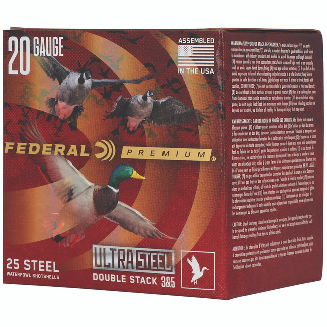 Federal PWUX20935 Premium  20Gauge 3" 1oz 25 Per Box/10 Case - PWUX20935 - 604544698923