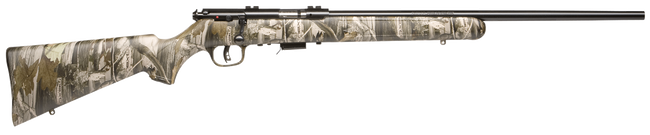 Savage 93R17 Camo Rifle 17 HMR 21 Inch 5 Round Synthetic Next G1 Camo