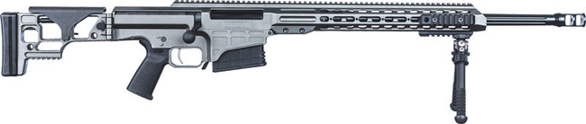 Barrett MRAD Smr .338 Lapua Magnum 26" 10 Rounds Tungsten Gray Cerakote - 18504 - 810021510705